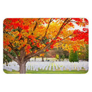 Magnet Flexible Cimetière national d'Arlington à l'automne