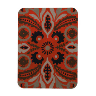 Magnet Flexible Cinabre Suzani II