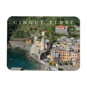 Magnet Flexible Cinque Terre Vernazza vue aimant frigo