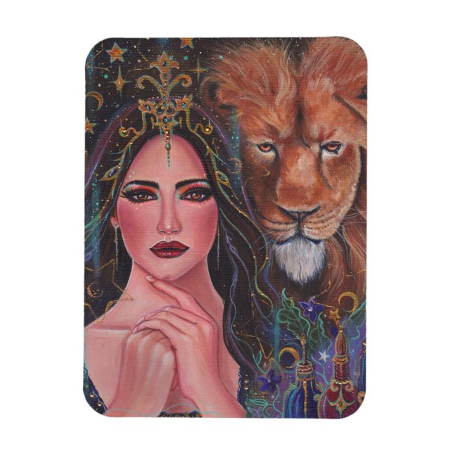 Magnet Flexible Circe déesse Impression sur toile tendue par Renee (Vertical)