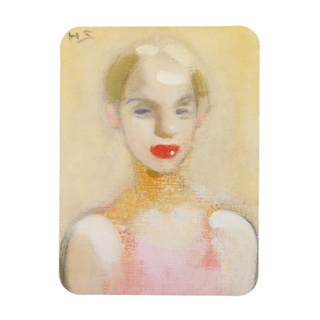 Magnet Flexible Circus girl, Helene Schjerfbeck (Vertical)