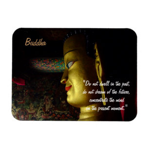 Magnet Flexible Citation de Bouddha et Bouddha de Compassion / Méd