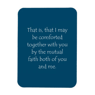 Magnet Flexible Citation de l'écriture Romains 1 12