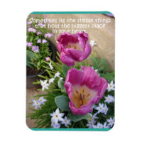Citation inspirante Tulipe rose Fleur florale