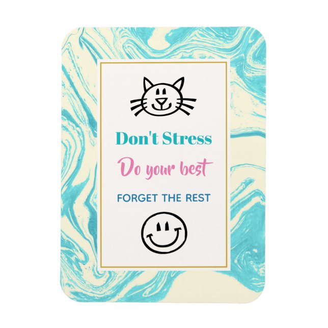 Magnet Flexible Citation Inspiration Ne pas insister (Vertical)