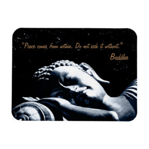 Magnet Flexible Citations de Bouddha & Mindfult / Bouddha couché