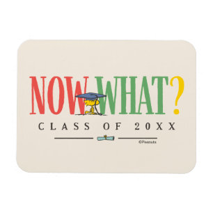 Magnet Flexible Citations drôles de fin d'études Peanuts Woodstock