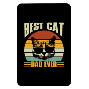 Magnet Flexible Citations grand-père Meilleur papa de chat