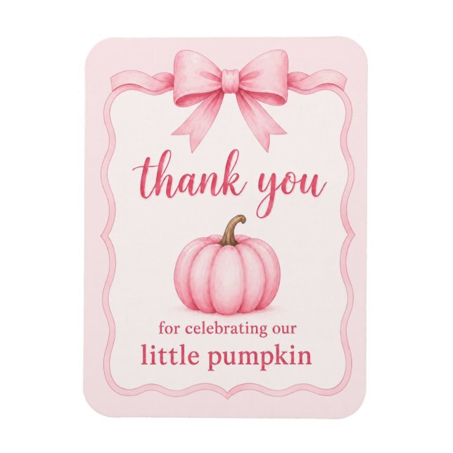 Magnet Flexible Citerne Rose Pâle Merci (Vertical)