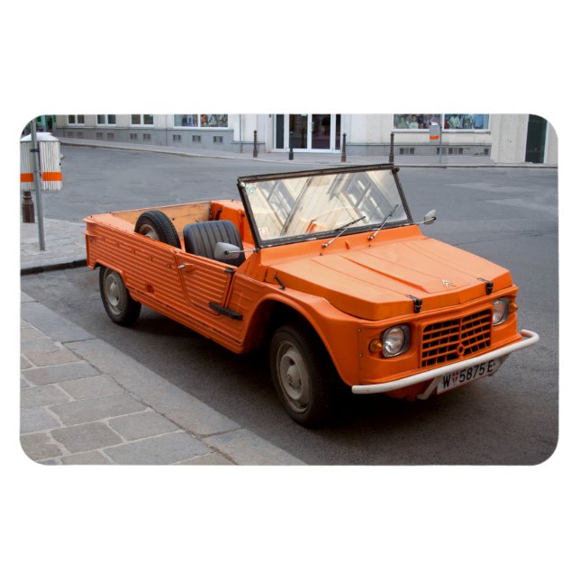 Magnet Flexible Citrole d'Orange Mehari (Horizontal)