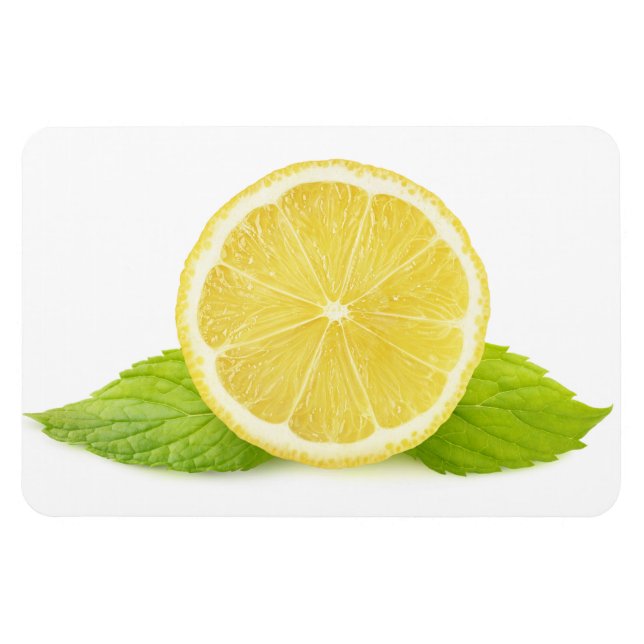 Magnet Flexible Citron et menthe (Horizontal)