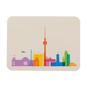 Magnet Flexible Cityscape Berlin, Allemagne