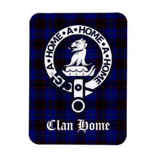 Magnet Flexible Clan Home Crest Badge et Tartan