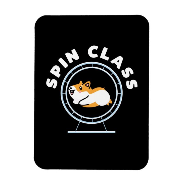 Magnet Flexible Classe de spin Hamster (Vertical)