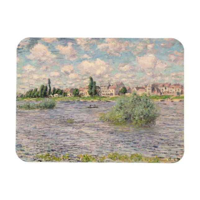 Magnet Flexible Claude Monet | at Lavacourt (Horizontal)