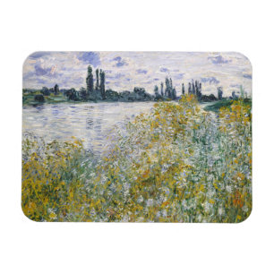 Magnet Flexible Claude Monet � aux fleurs près de V � theuil