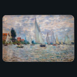 Magnet Flexible Claude Monet - Bateaux Regatta à Argenteuil<br><div class="desc">La régate des bateaux à Argenteuil / Régate a Argenteuil - Claude Monet,  Huile sur Toile,  1874</div>