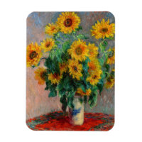 Claude Monet - Bouquet de tournesols