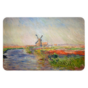 Magnet Flexible Claude Monet - Champ de Tulipes en Hollande