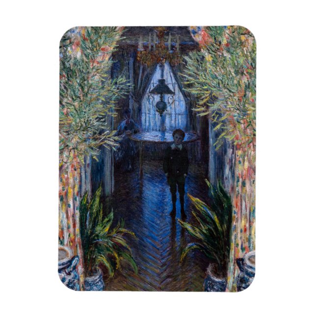 Magnet Flexible Claude Monet - Coin de l'appartement (Vertical)