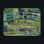 Magnet Flexible Claude Monet - Etang Lily et Pont Japonais<br><div class="desc">L'étang Lily et le pont japonais / Le Bassin aux nympheas - Claude Monet,  1899</div>