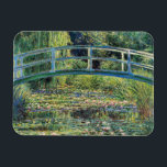 Magnet Flexible Claude Monet - Etang Lily et Pont Japonais<br><div class="desc">L'étang Lily et le pont japonais / Le Bassin aux nympheas - Claude Monet,  1899</div>