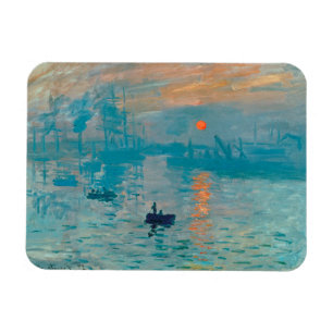 Magnet Flexible CLAUDE MONET - Impression, lever du soleil 1872