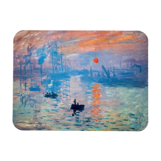 Magnet Flexible Claude Monet - Impression, soleil levant (Horizontal)