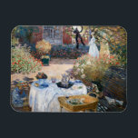 Magnet Flexible Claude Monet - Le déjeuner, panneau décoratif<br><div class="desc">Le déjeuner,  panneau décoratif / Le dejeuner,  panneau décoratif - Claude Monet,  1873</div>