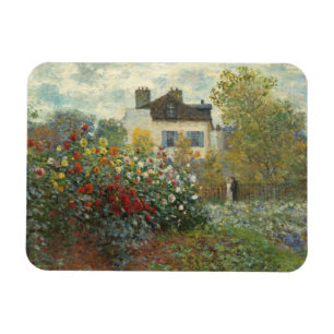 Magnet Flexible Claude Monet le jardin de l'artiste à Argenteui