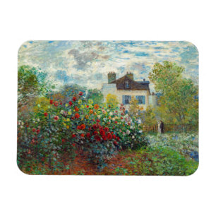 Magnet Flexible Claude Monet - Le Jardin de l'Artiste à Argenteuil