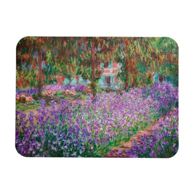 Magnet Flexible Claude Monet - Le jardin de l'artiste à Giverny (Horizontal)