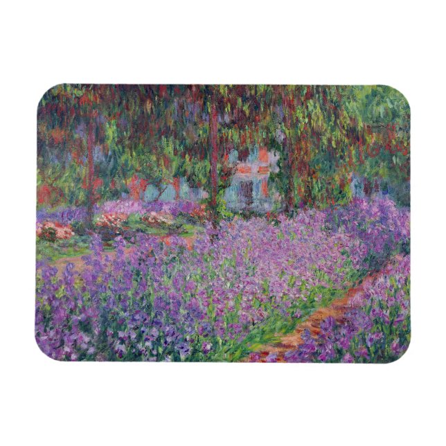Magnet Flexible Claude Monet | Le jardin de l'artiste à Giverny (Horizontal)
