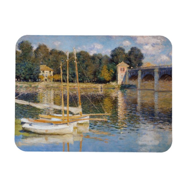 Magnet Flexible Claude Monet - Le Pont d'Argenteuil (Horizontal)
