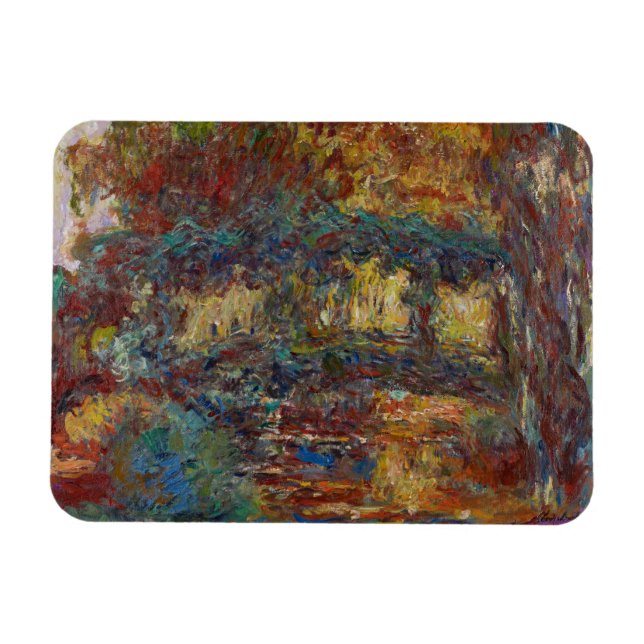 Magnet Flexible Claude Monet | Le pont japonais (Horizontal)