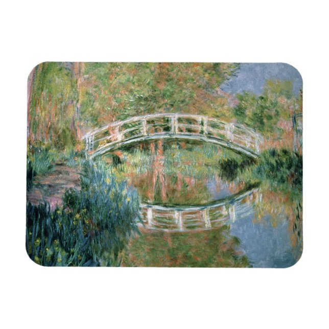 Magnet Flexible Claude Monet | Le pont japonais, Giverny (Horizontal)