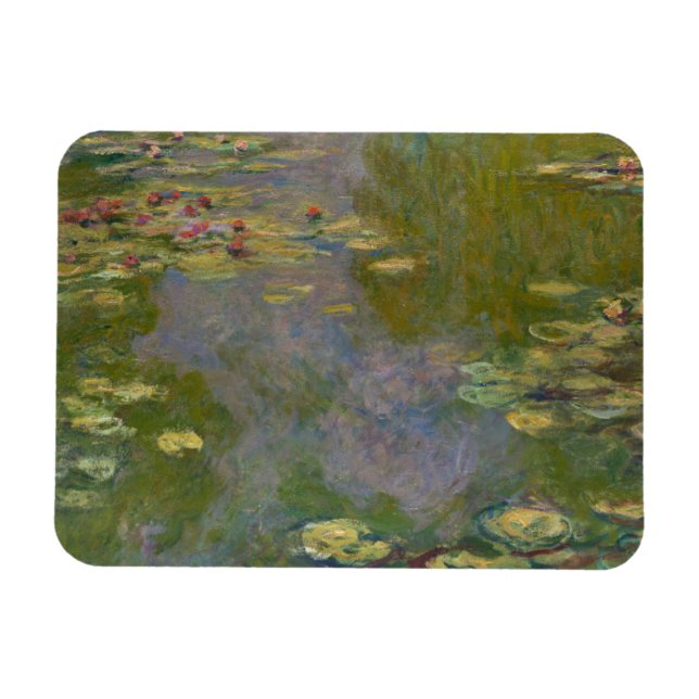 Magnet Flexible Claude Monet | Lys à eau, 1919 (Horizontal)