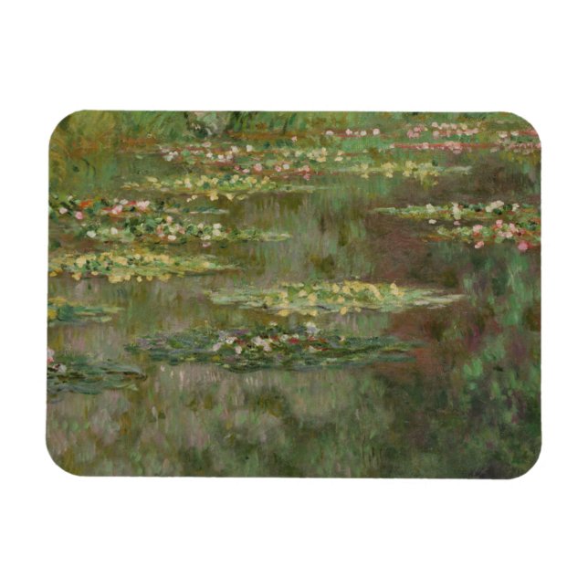 Magnet Flexible Claude Monet | Nénuphars ou l'étang de la lys d'ea (Horizontal)