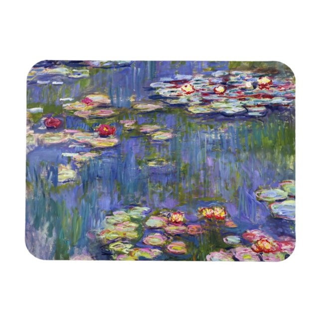 Magnet Flexible Claude Monet - Nymphéas / Nénuphars (Horizontal)
