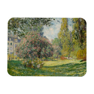 Magnet Flexible Claude Monet - Paysage : Le Parc Monceau