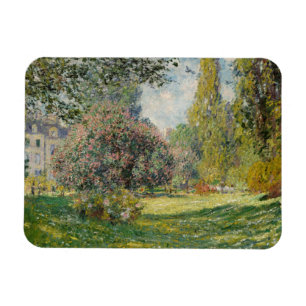 Magnet Flexible Claude Monet Paysage : Le Parc Monceau