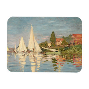 Magnet Flexible Claude Monet   Regatta at Argenteuil, c.1872