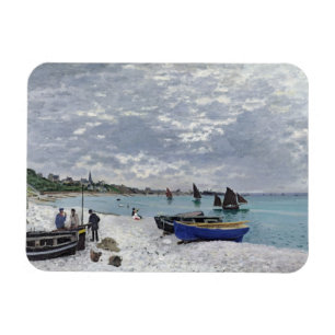 Magnet Flexible Claude Monet The Beach at Sainte-adresse