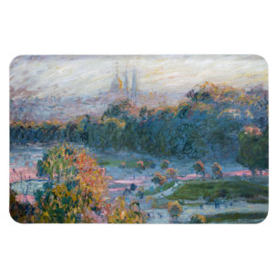 Magnet Flexible Claude Monet - Vue des Tuileries, étude