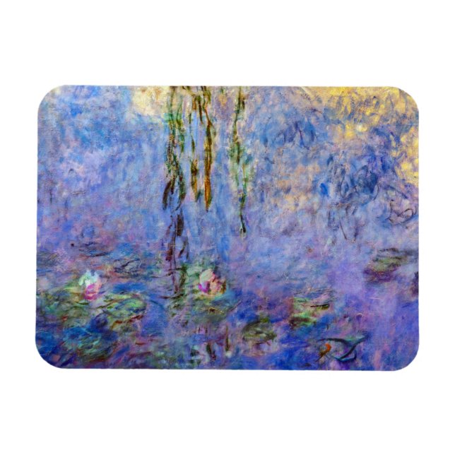 Magnet Flexible Claude Monet - Water Lilies (Horizontal)