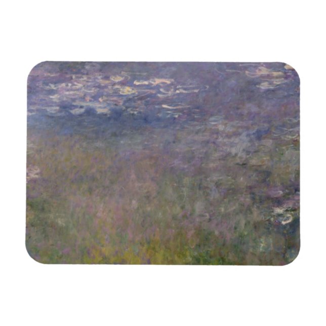 Magnet Flexible Claude Monet | Water Lilies Agapanthus (Horizontal)