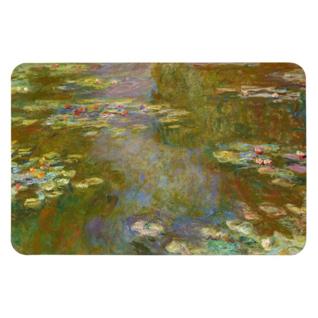 Magnet Flexible Claude Monet - Water Lily Pond 1917 (Horizontal)