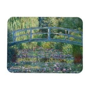 Magnet Flexible Claude Monet - Water Lily pond, Green Harmony