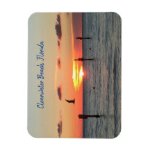 Clearwater Beach, Floride sunset aimant