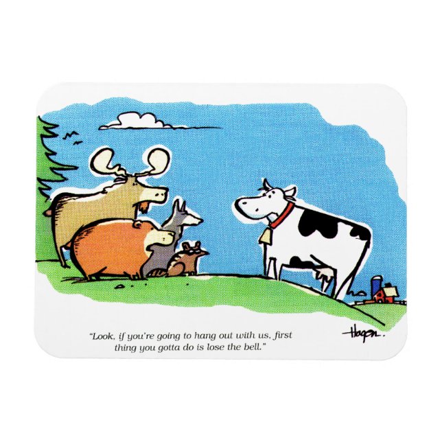 Magnet Flexible Clic sur l'animal (Horizontal)